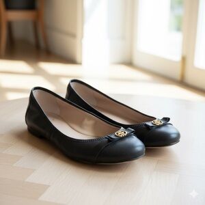 Cole Hahn Leather Ballet Flats Size 10B